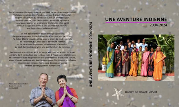 jaquette du film documentaire : une aventure indienne